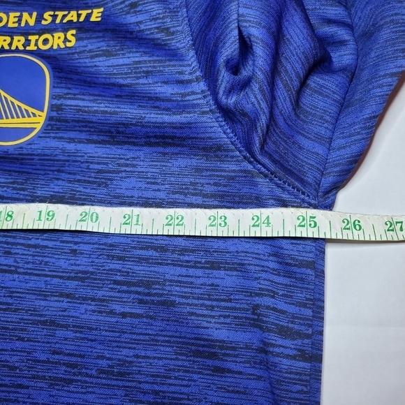 NBA Golden State Warriors Zip-up Hoodie Jacket Sz XL Blue - Picture 10 of 12